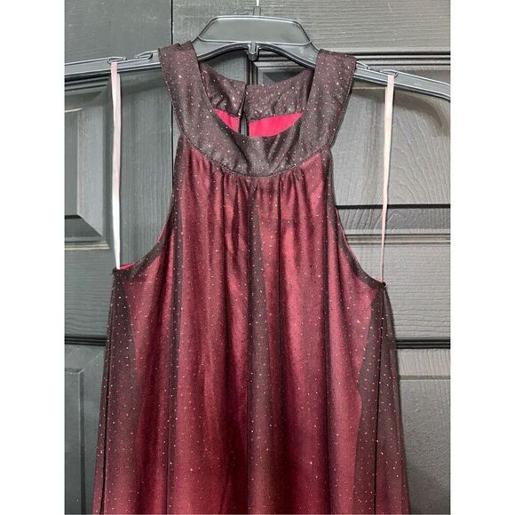 Venus Red/black ombré Glittering Dress - Picture 7 of 10